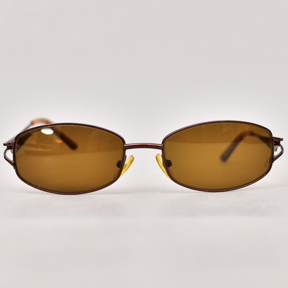 heartland mallory eyeglasses brown 52-17-135 stained glass frames only